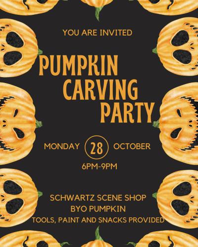 You are invited Pumpkin Carving Party